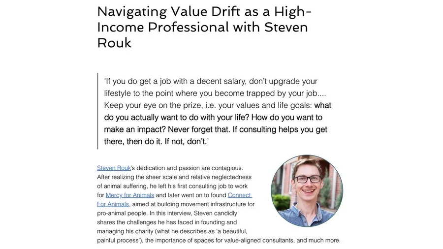 Effective Altruism Consulting Network article preview